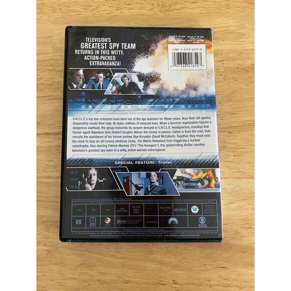 Return Of The Man From U.N.C.L.E. DVD 1983 TV Spy Movie Robert Vaughn Pre-Owned - Picture 2 of 5